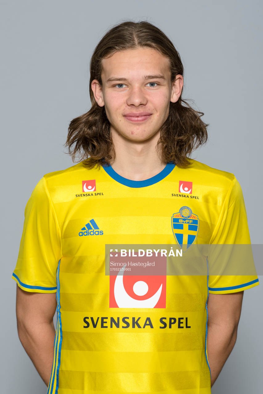 Arvid Brorsson i P18-landslaget