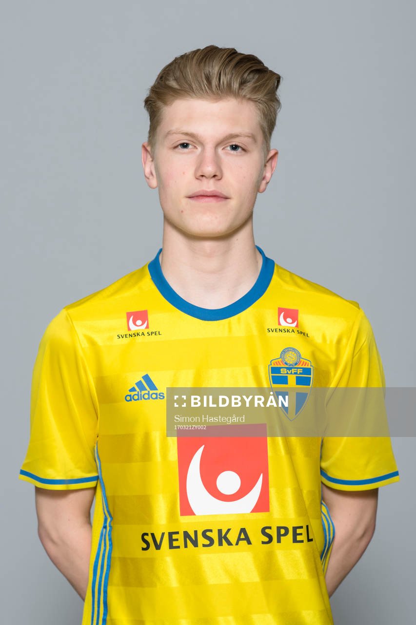 Andreas Jansson i P18-landslaget