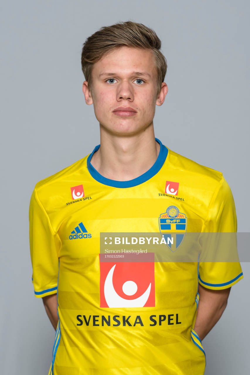 Oscar Petersson i P18-landslaget