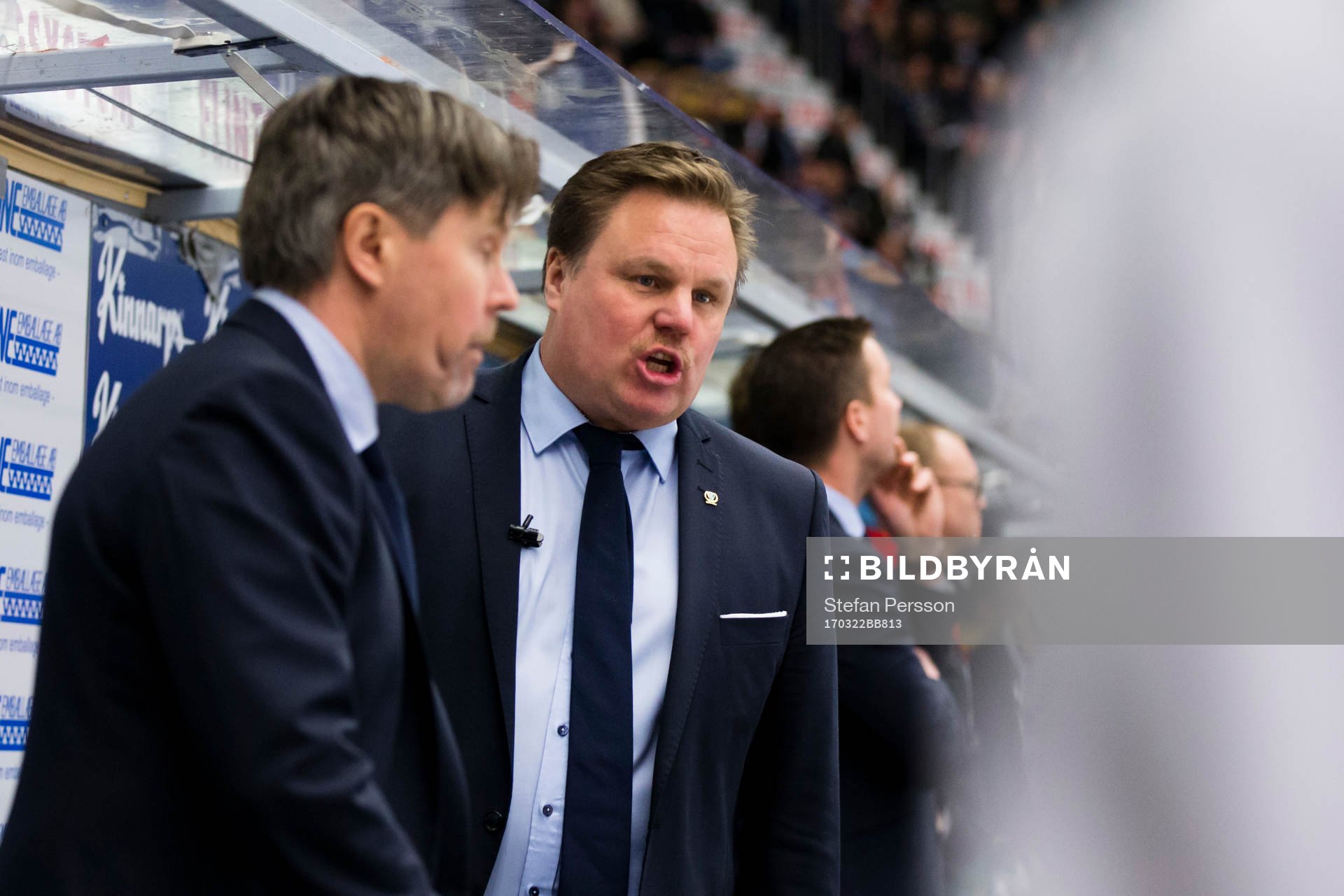 Färjestads tränare Leif Carlsson