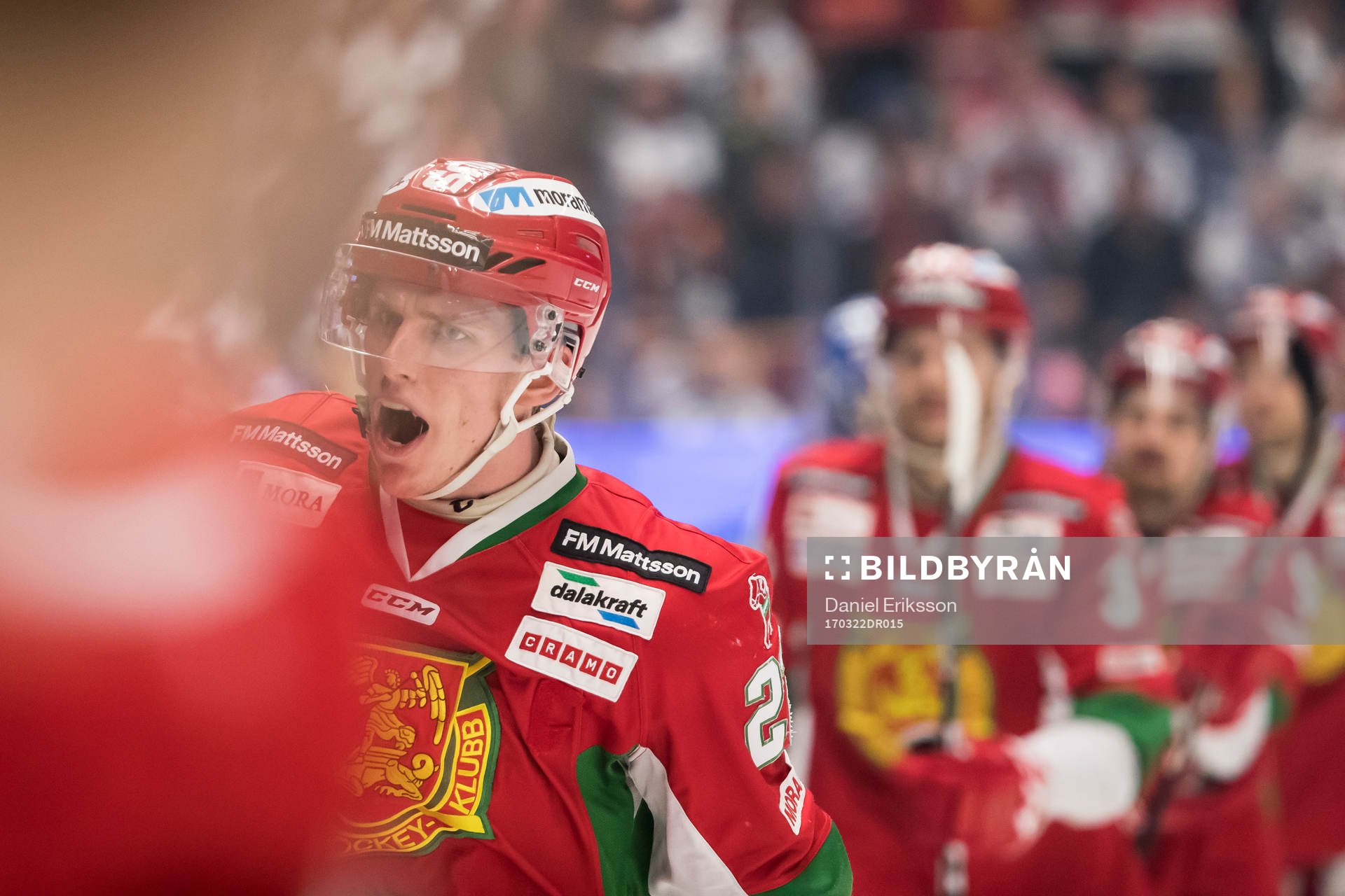 Moras Matias Lassen jublar