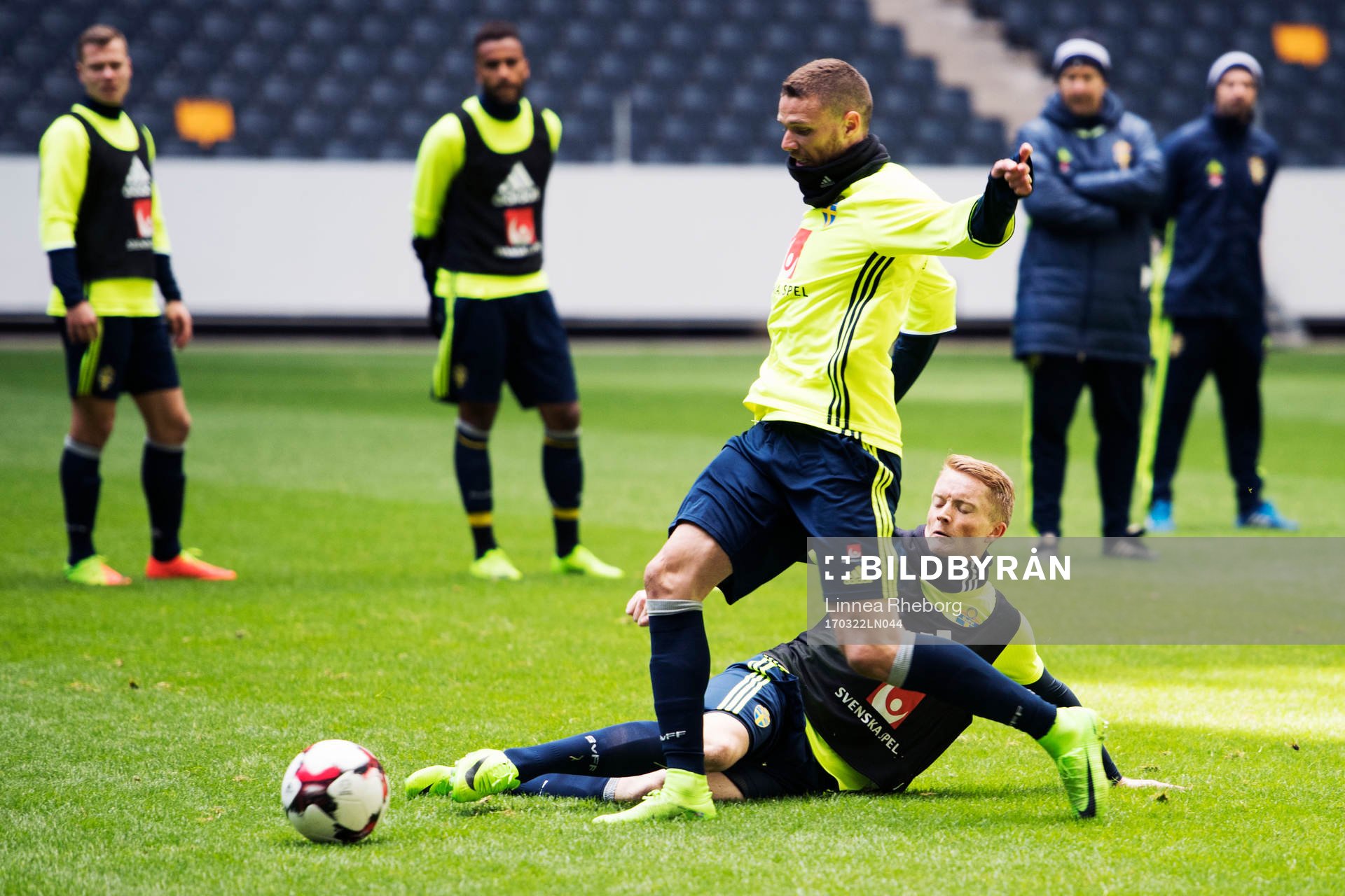 Sam Larsson och Marcus Berg