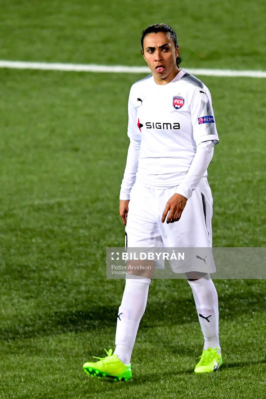 Rosengårds Marta Viera Da Silva deppar