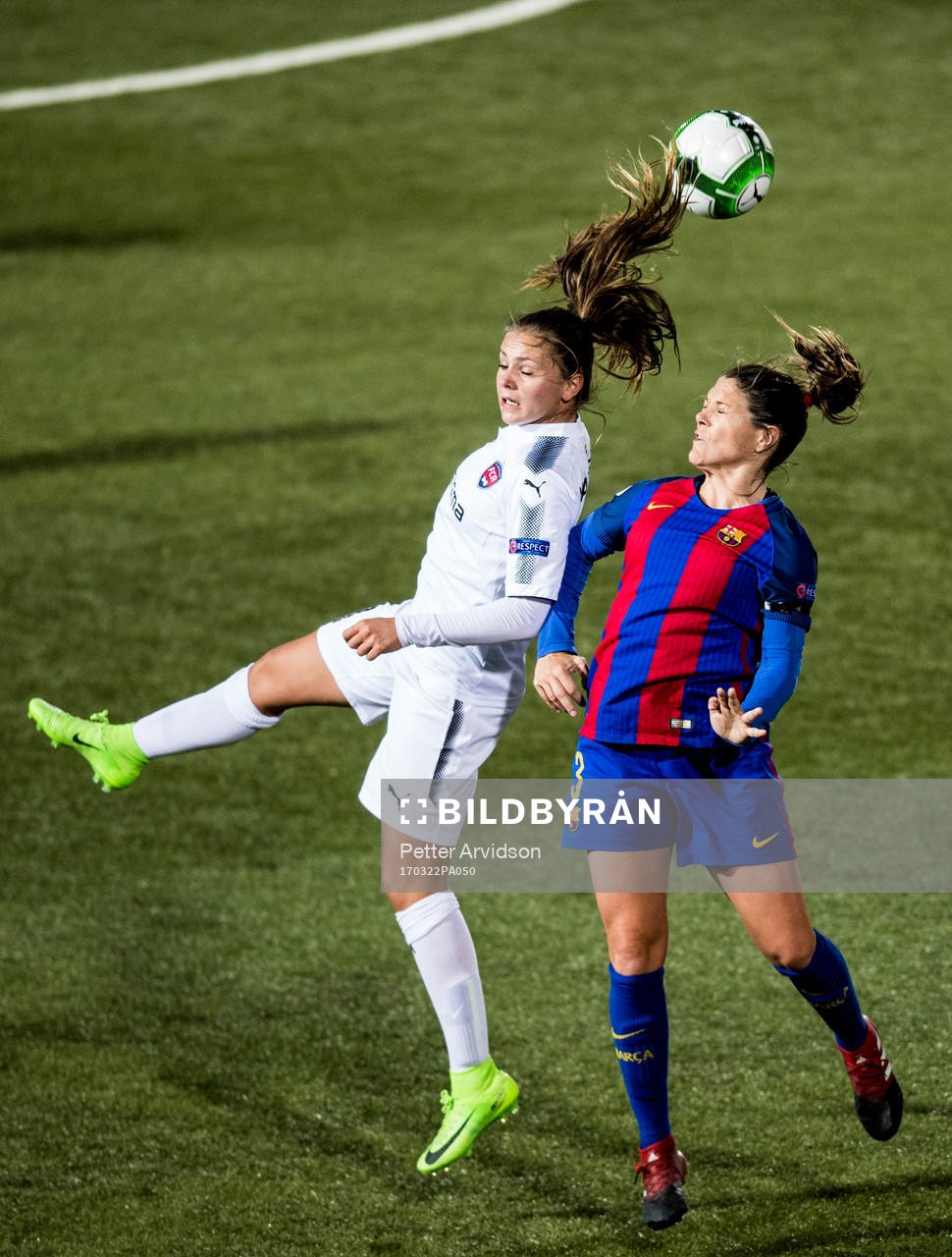 Rosengårds Lieke Martens och Barcelonas Ruth García