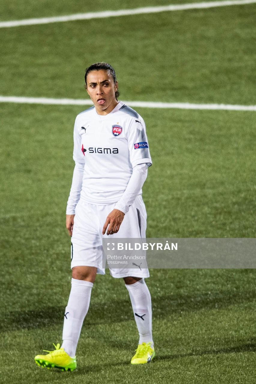 Rosengårds Marta Viera Da Silva deppar