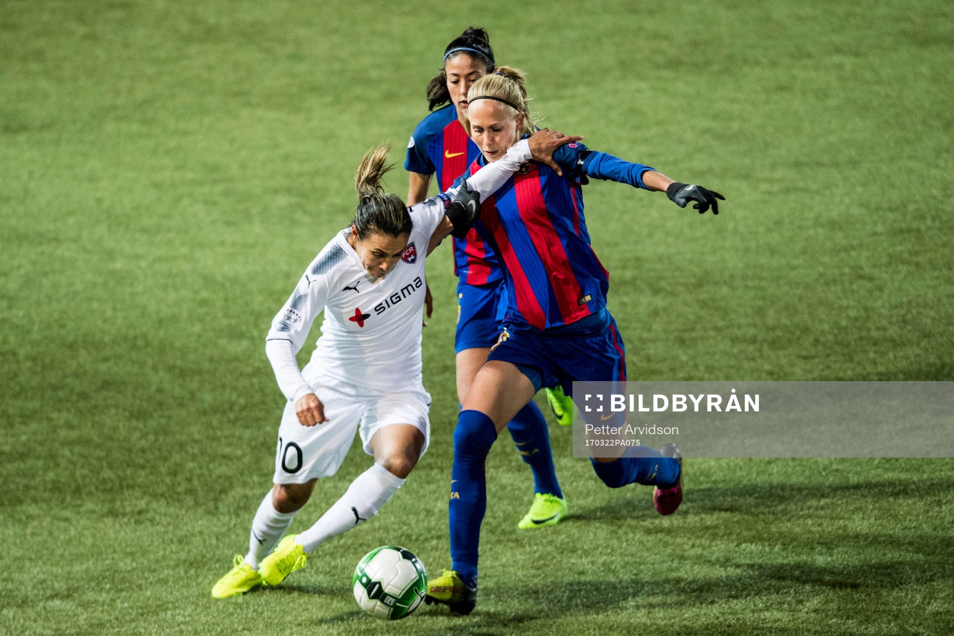Rosengårds Marta Viera Da Silva och Barcelonas Line