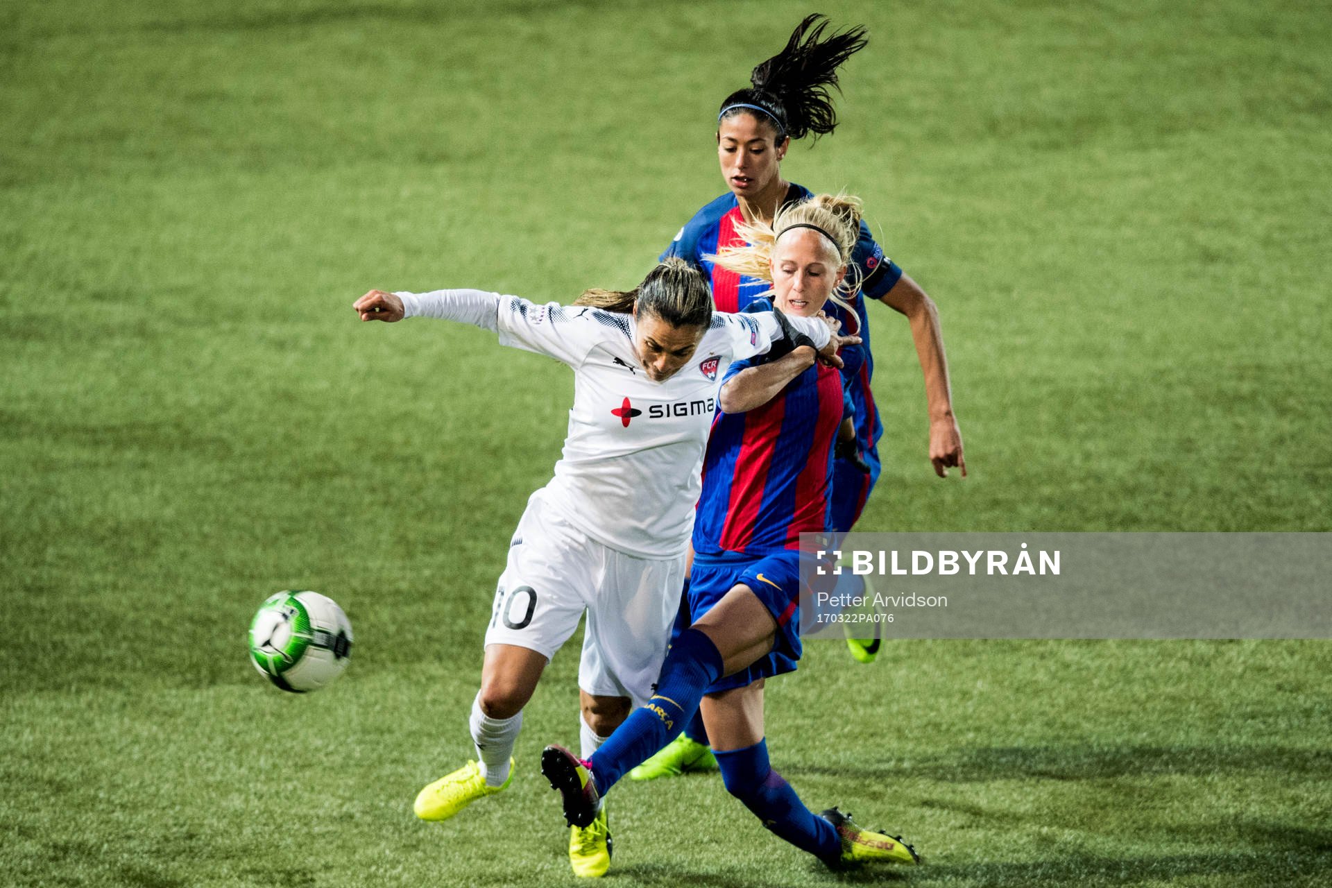 Rosengårds Marta Viera Da Silva och Barcelonas Line