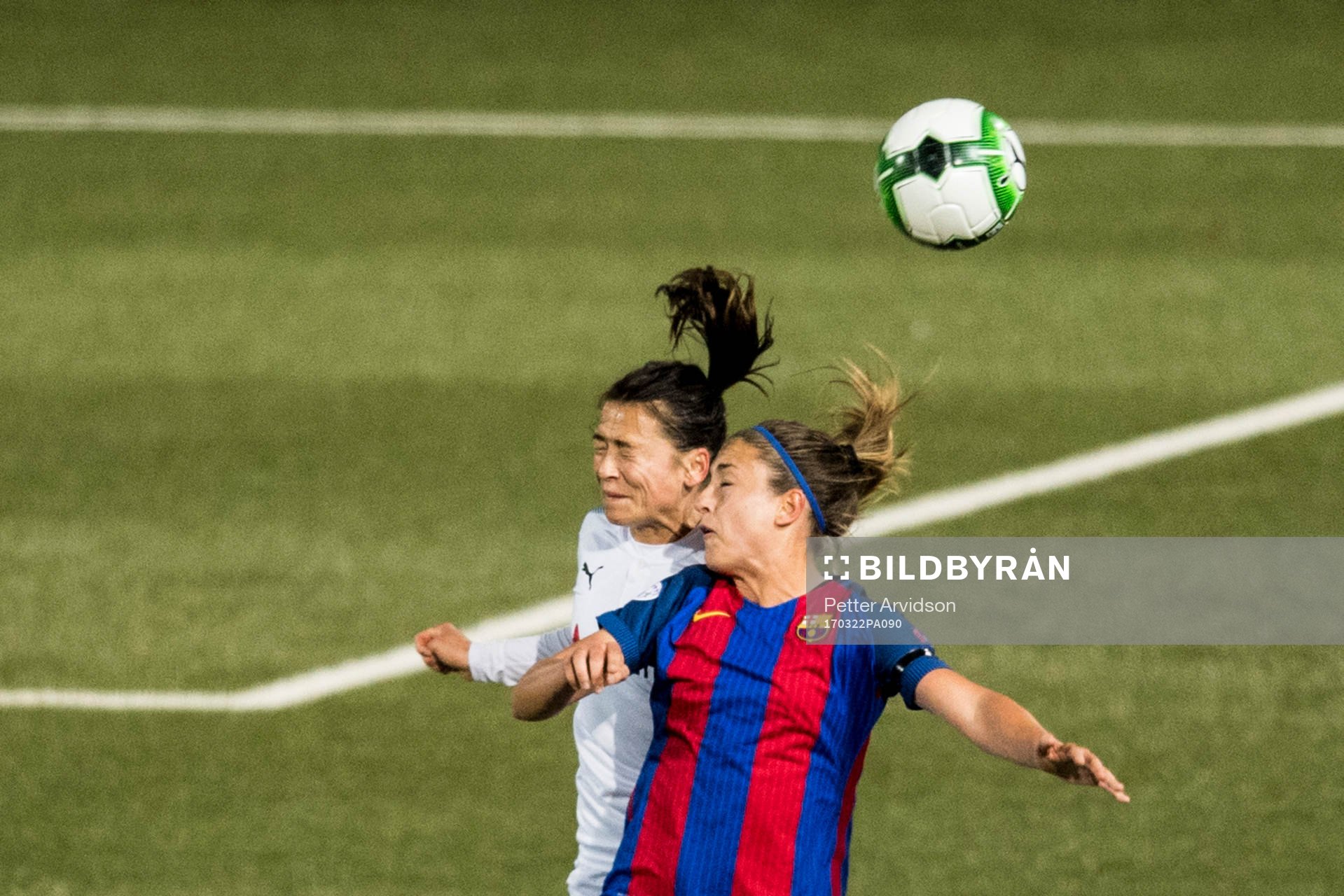 Rosengårds Alexandra Lowe Riley och Barcelonas Alexia