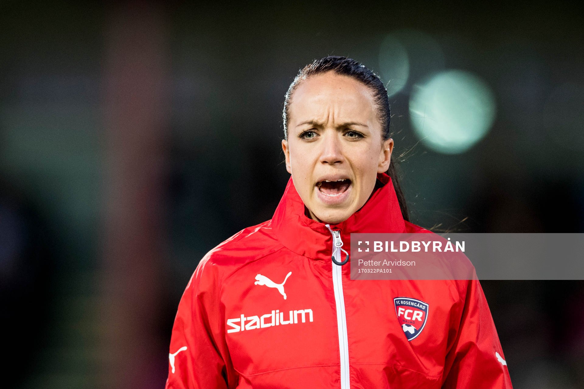Rosengårds fystränare Malin Levenstad