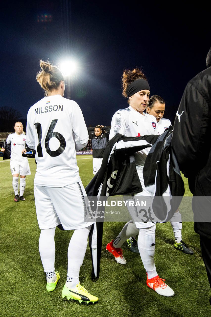 Rosengårds Lina Nilsson och Ella Masar