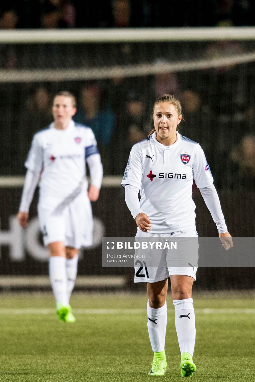 Rosengårds Lieke Martens deppar