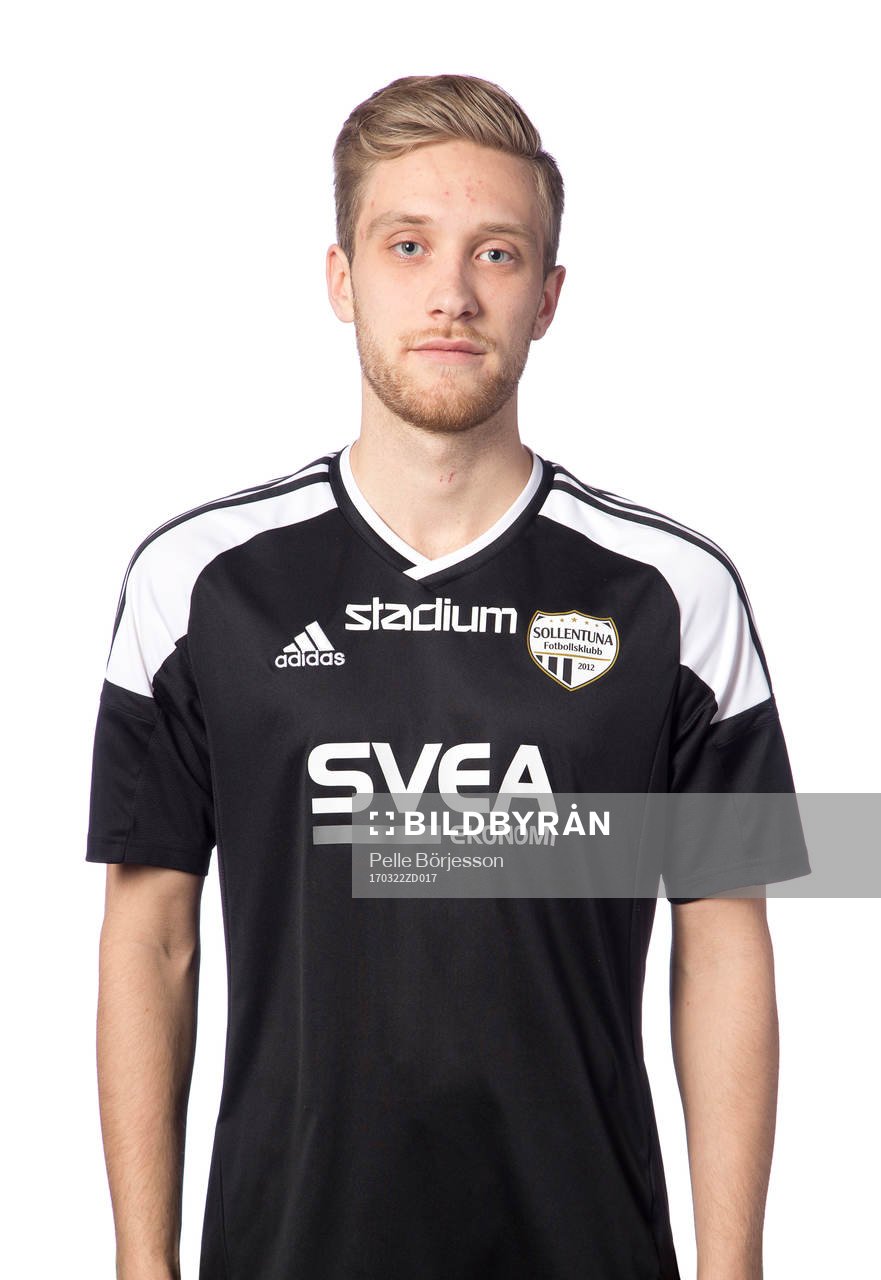 Solletunas Viktor Kramer poserar för ett porträtt den 22 mars 2017 i Stockholm.