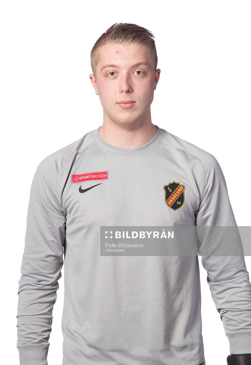 Vasalunds målvakt Sebastian Winther