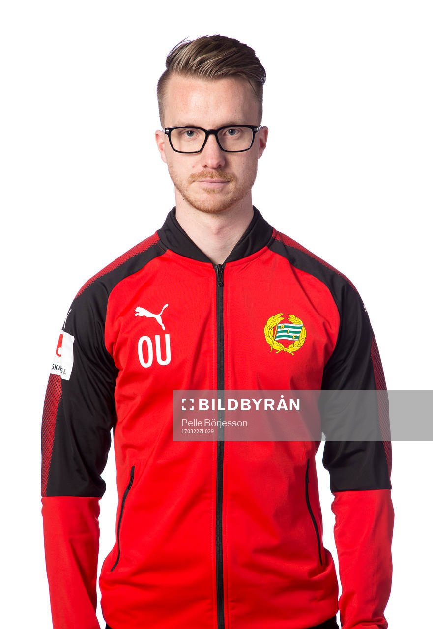 Hammarbys tränare Olof Unogård poserar för ett porträtt den 22 mars 2017 i Stockholm.