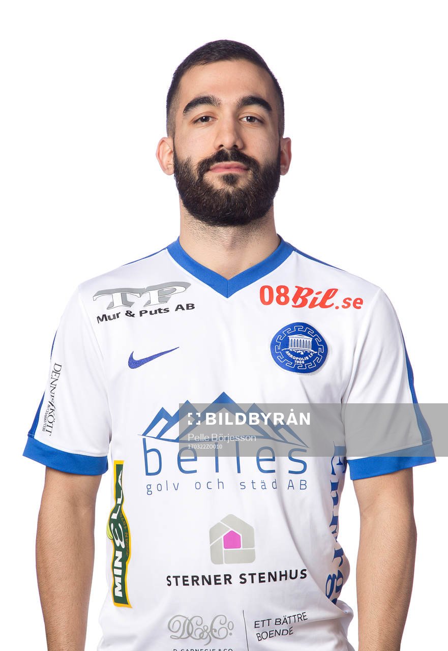 Akropolis Athanassios Papadopoulos poserar för ett porträtt den 22 mars 2017 i Stockholm. 