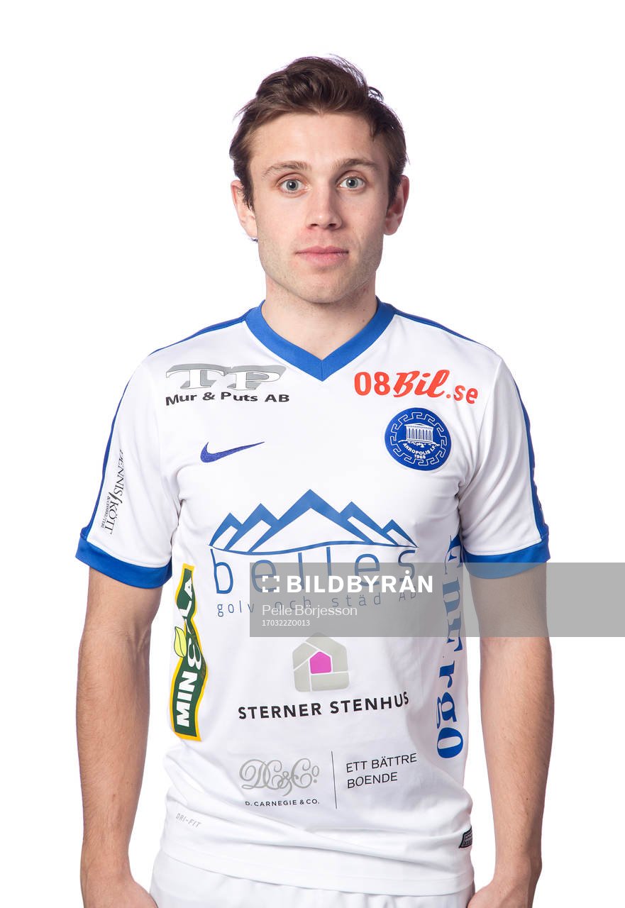 Akropolis Viktor Strand poserar för ett porträtt den 22 mars 2017 i Stockholm. 