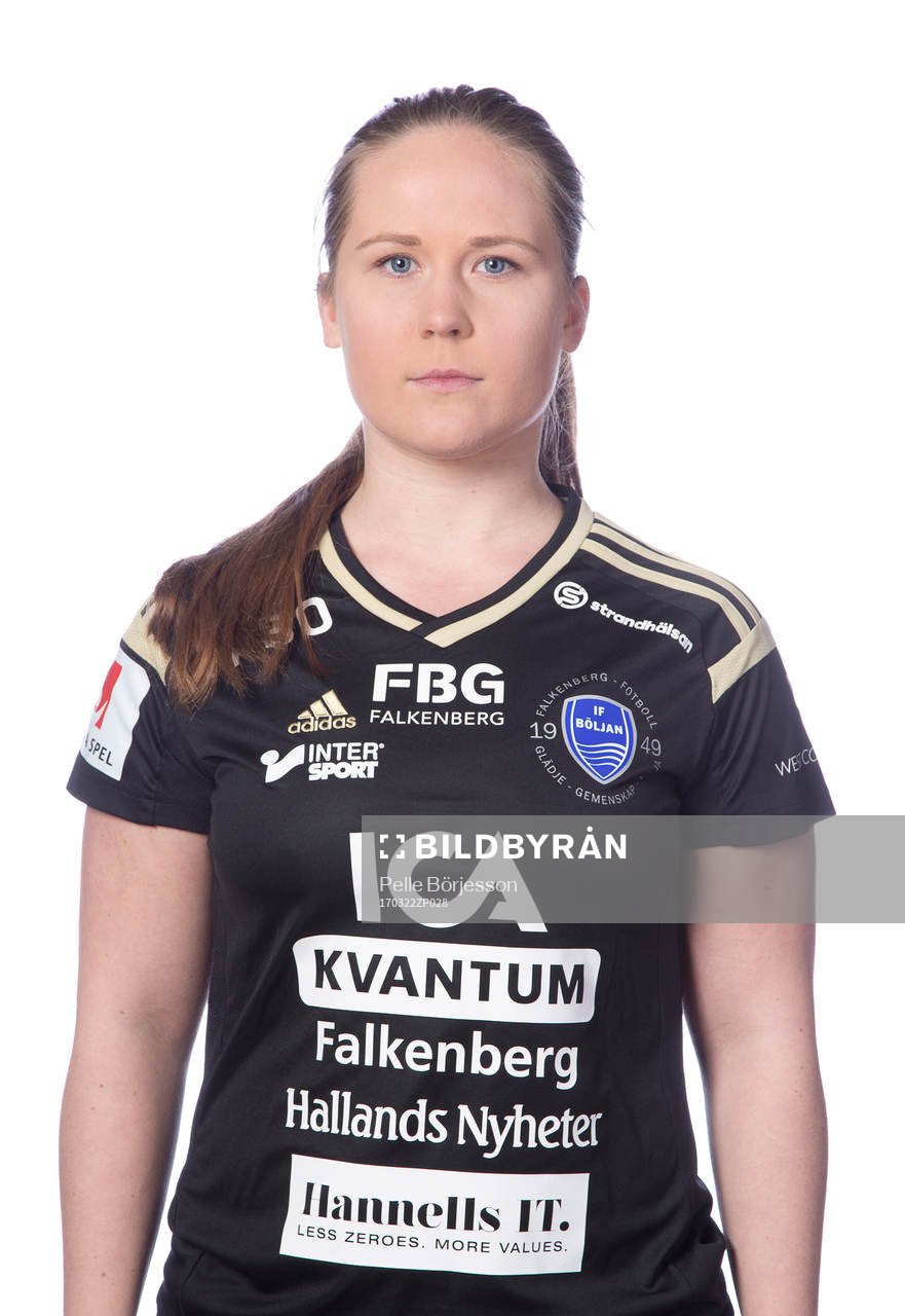 Böljans Vilma Rydell poserar för ett porträtt den 22 mars 2017 i Stockholm.