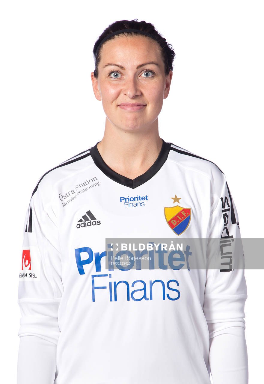 Djurgårdens målvakt Gudbjörg Gunnarsdottir
