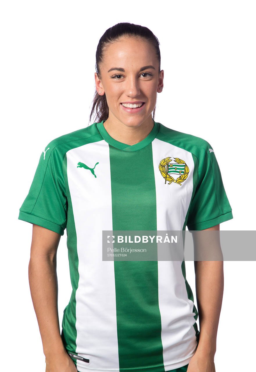 Hammarbys Anna Oscarsson poserar för ett porträtt den 22 mars 2017 i Stockholm.