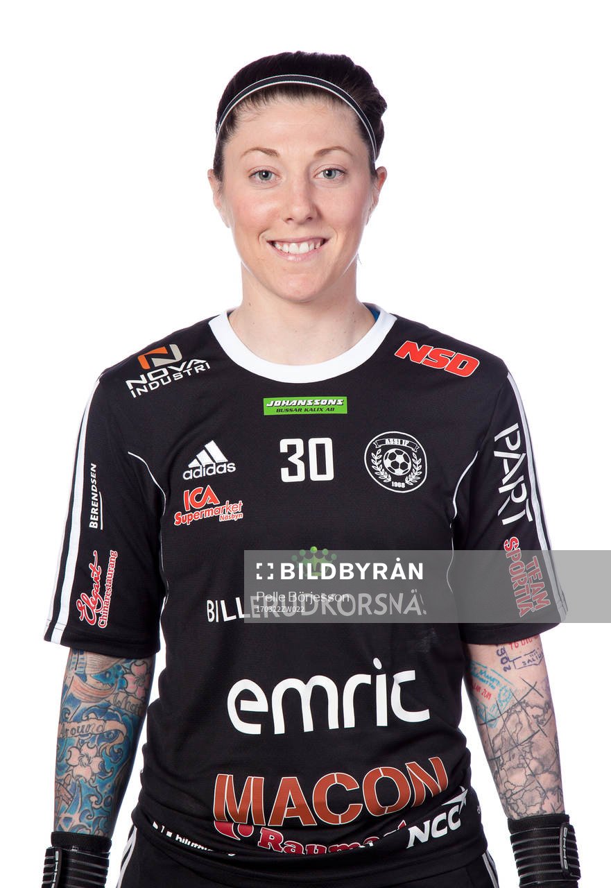 Assis Christina Dineson poserar för ett porträtt den 22 mars 2017 i Risögrund.