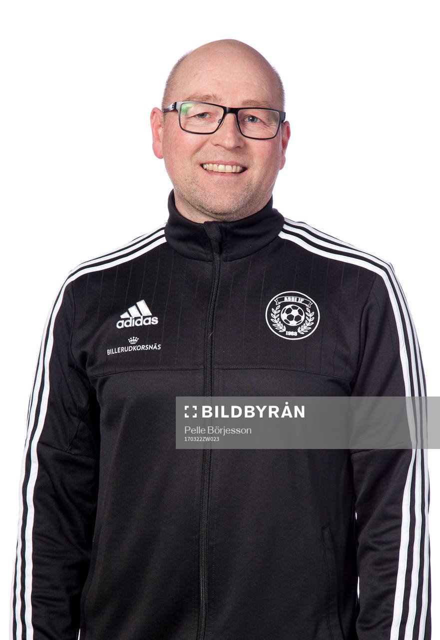Assis sportchef Joakim Abrahamsson poserar för ett porträtt den 22 mars 2017 i Risögrund.