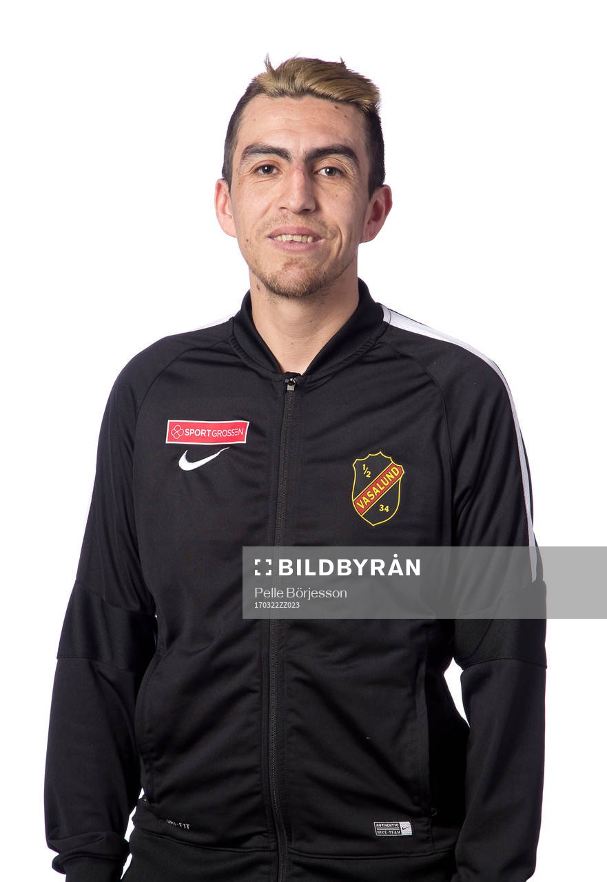 Vasalunds materialansvarig Francisco Rojas