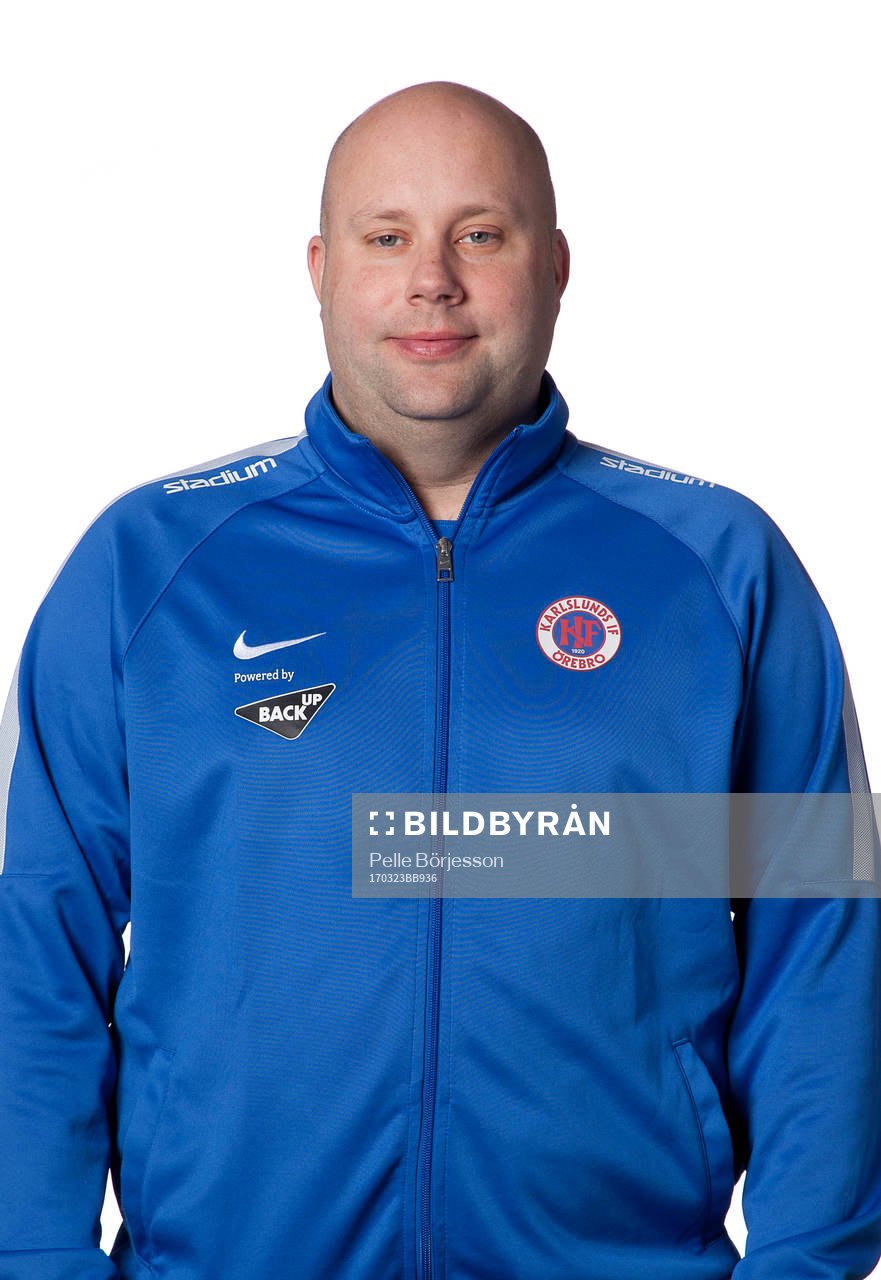 Örebros tränare Martin Skogman poserar för ett porträtt den 23 mars 2017 i Örebro.