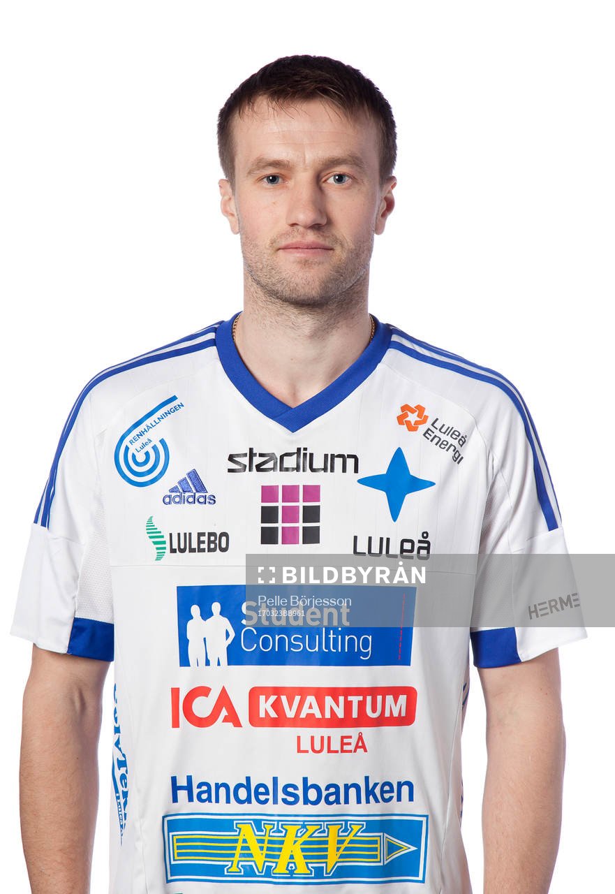 Luleås Vladimir Lazarev poserar för ett porträtt den 23 mars 2017 i Luleå.