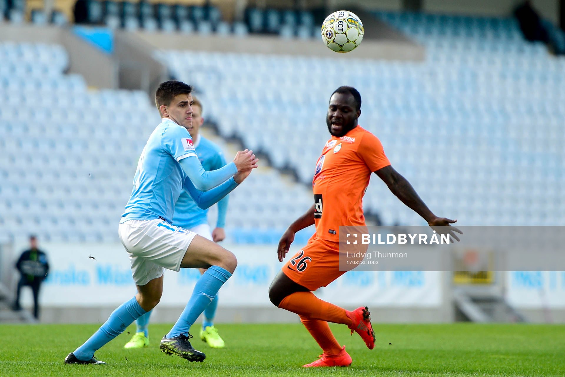 Malmö FFs Alexander Jeremejeff och Eskilstunas Emmanuel