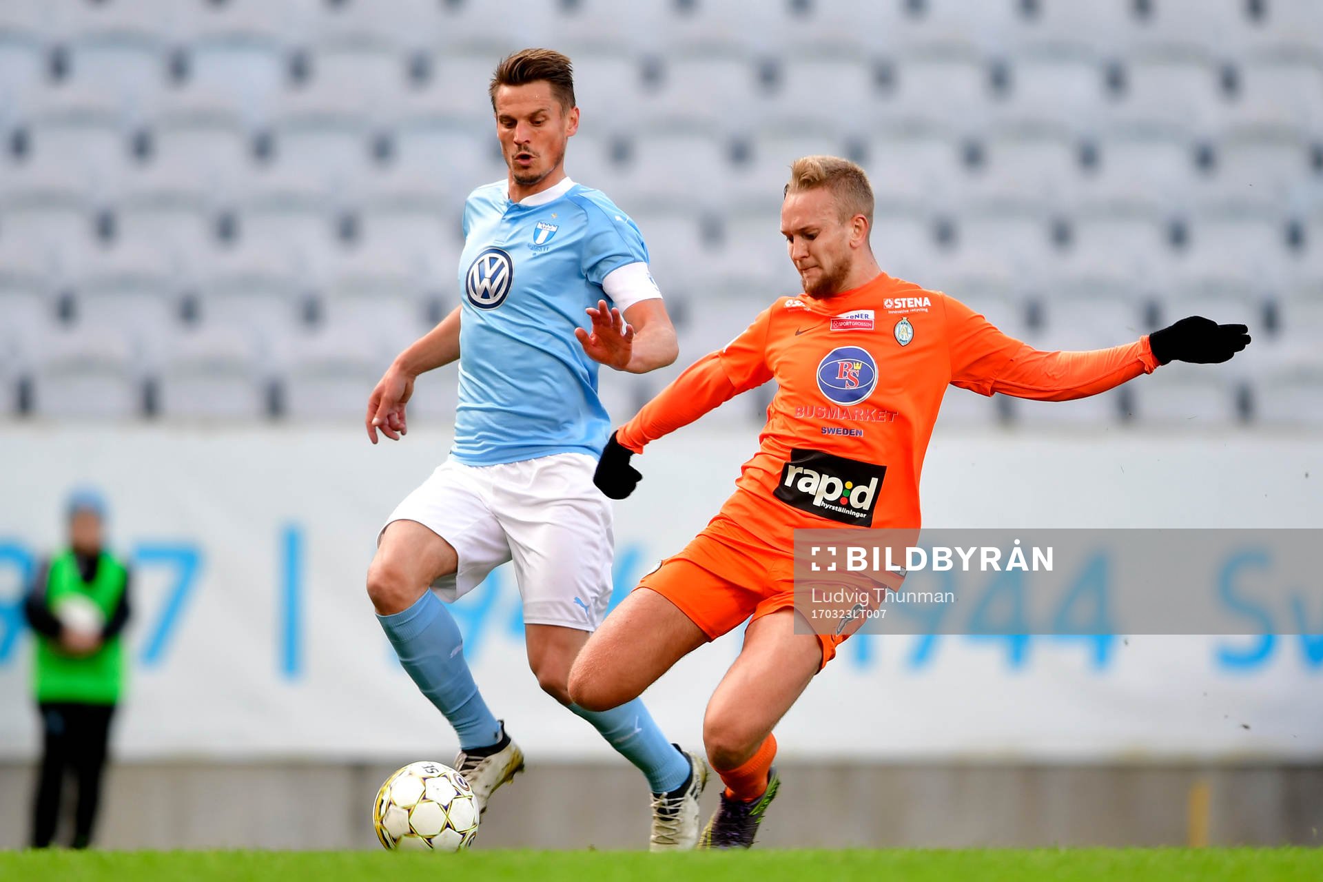 Malmö FFs Markus Rosenberg och Eskilstunas Alexander
