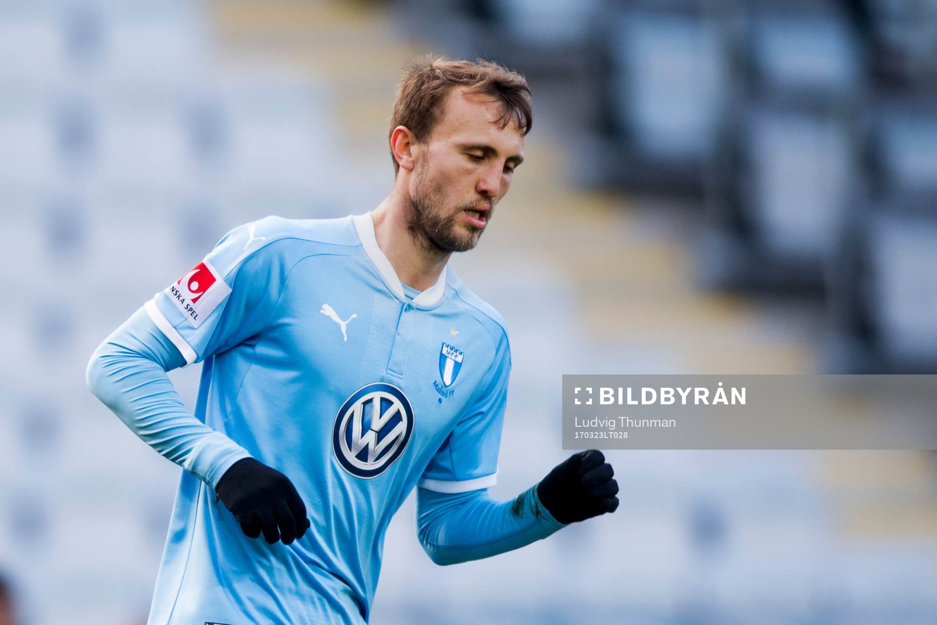 Malmö FFs Magnus Wolff Eikrem deppar