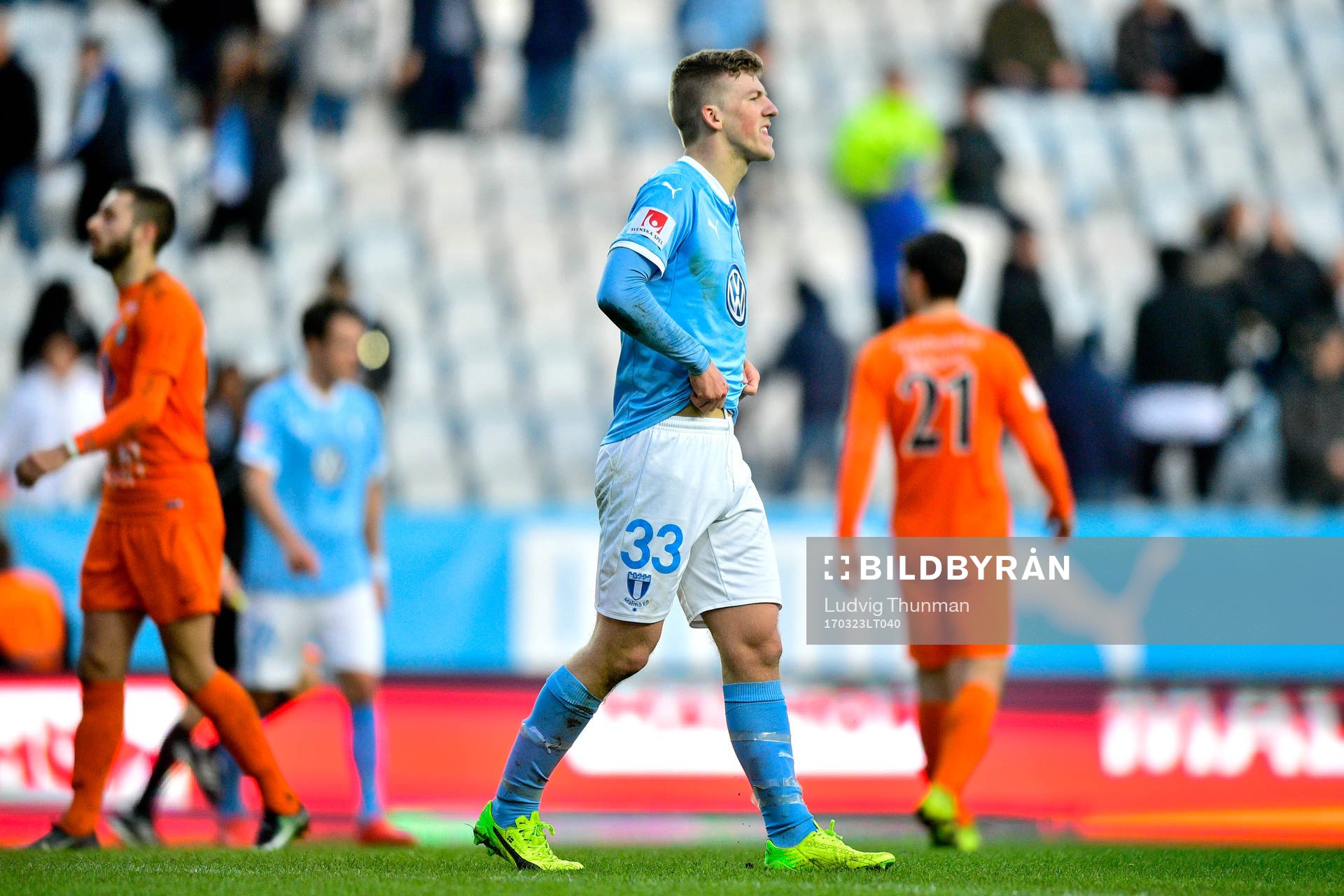 Malmö FFs Teddy Bergqvist deppar