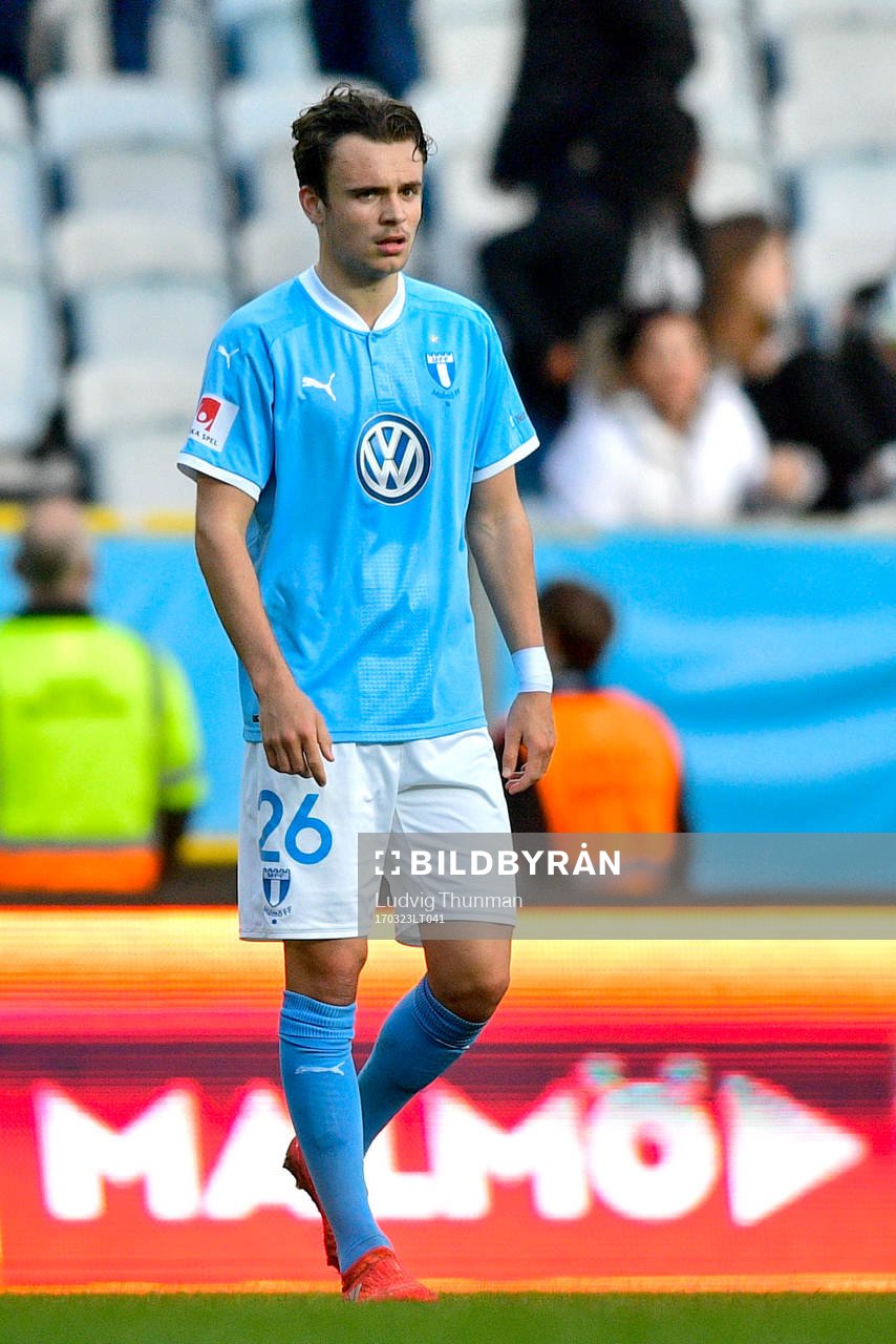 Malmö FFs Andreas Vindheim deppar