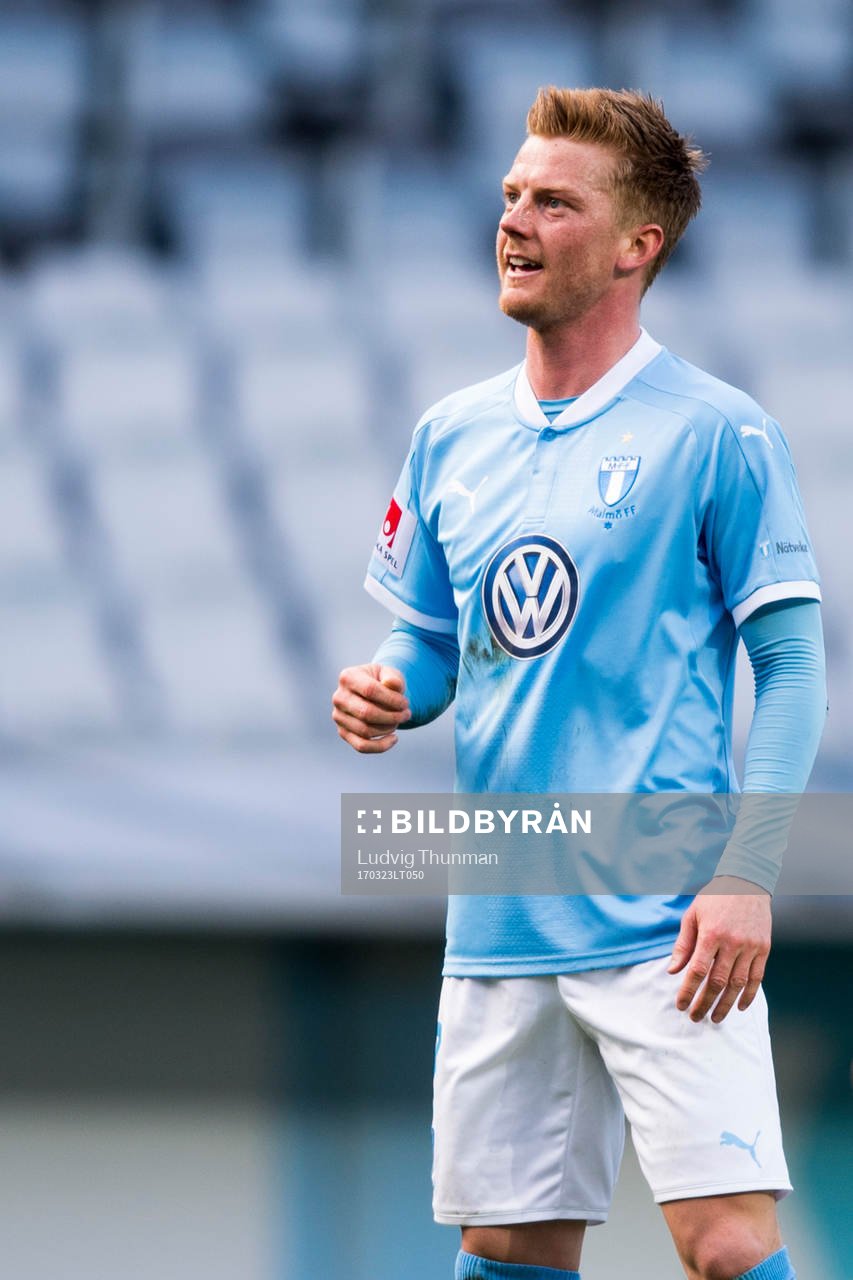 Malmö FFs Anders Christiansen deppar