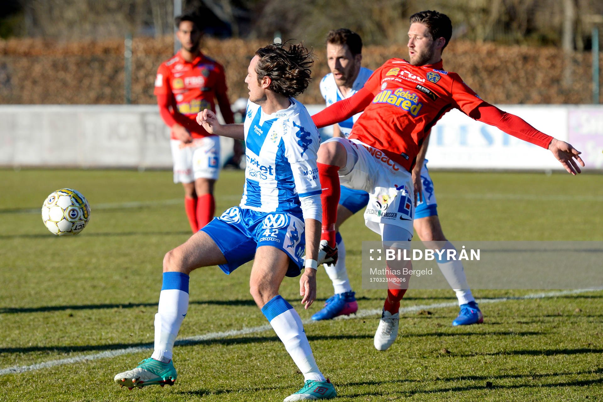 IFK Göteborgs Mikkel Diskerud och Falkenbergs Tibor Joza