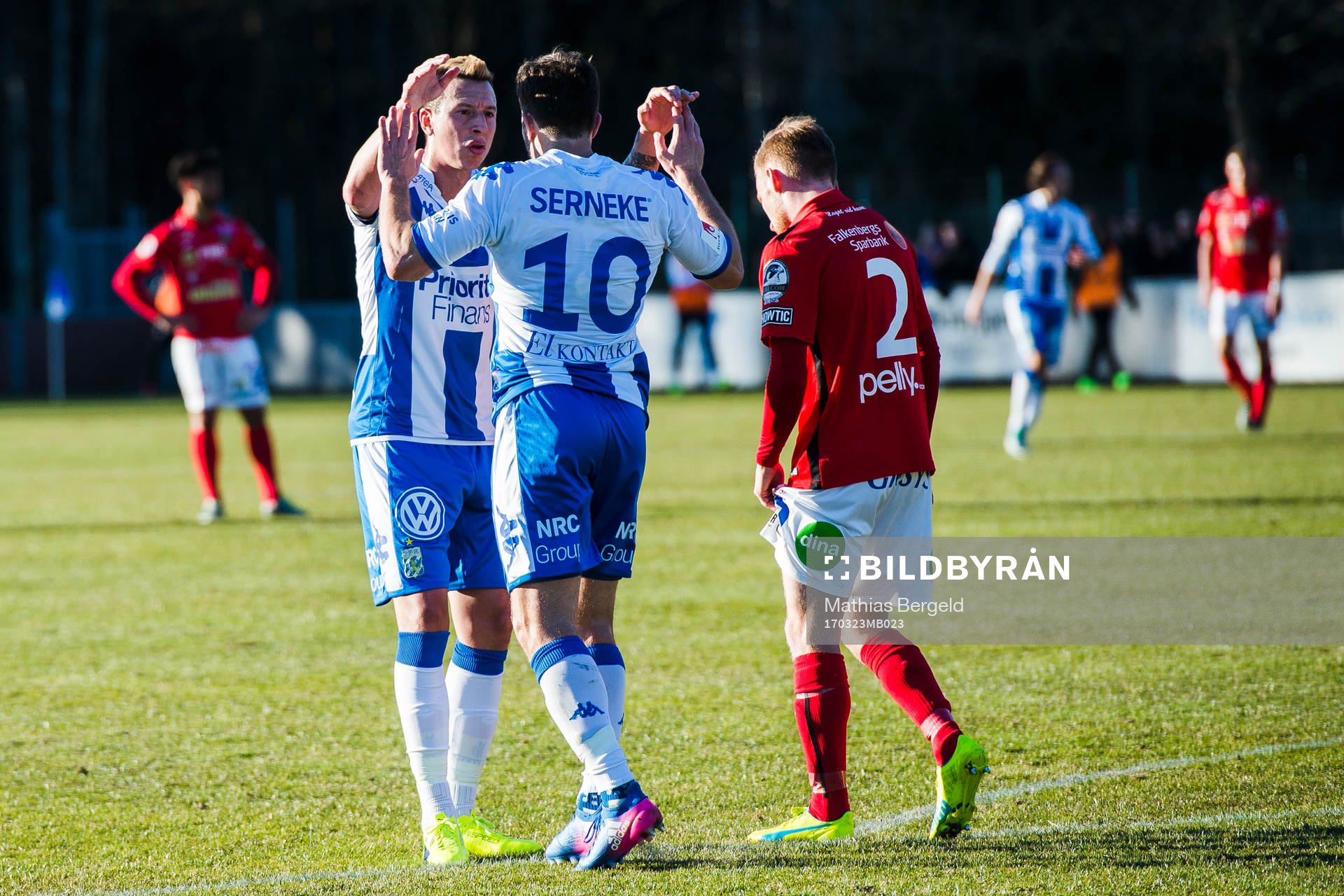 IFK Göteborgs Martin Smedberg Dalence jublar med