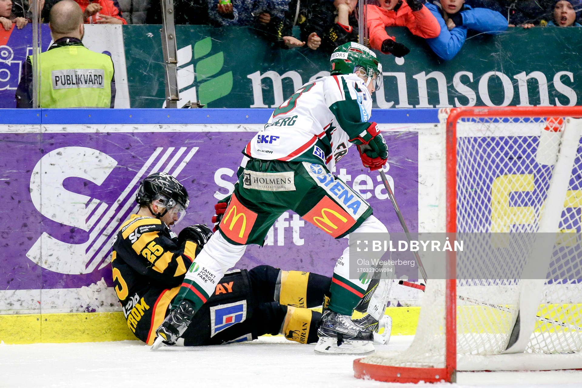 Frölundas John Nyberg och Skellefteås Axel Holmström
