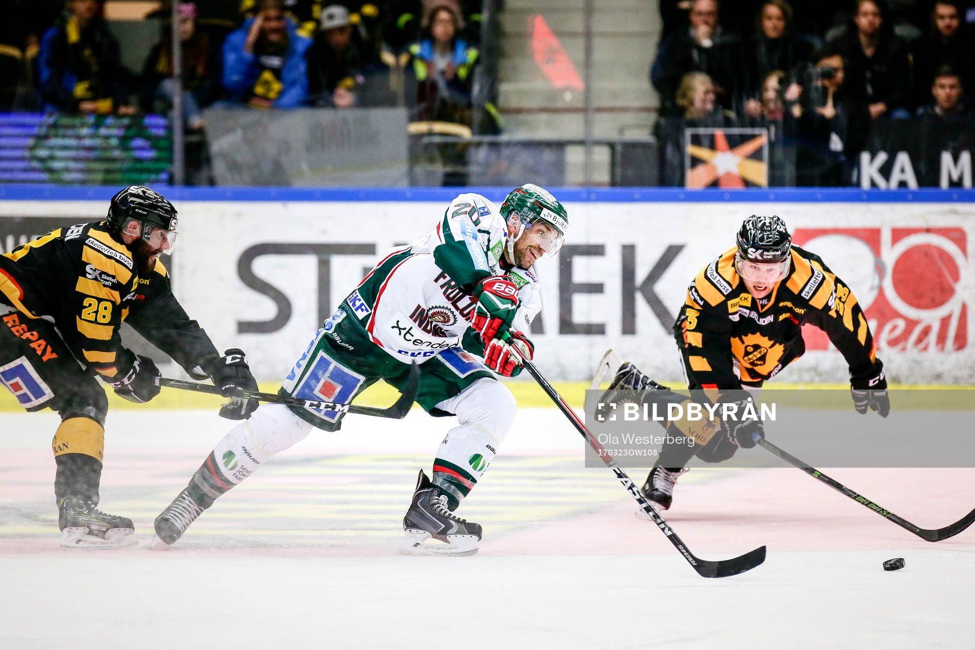 Skellefteås Johan Alm och Mark Katic