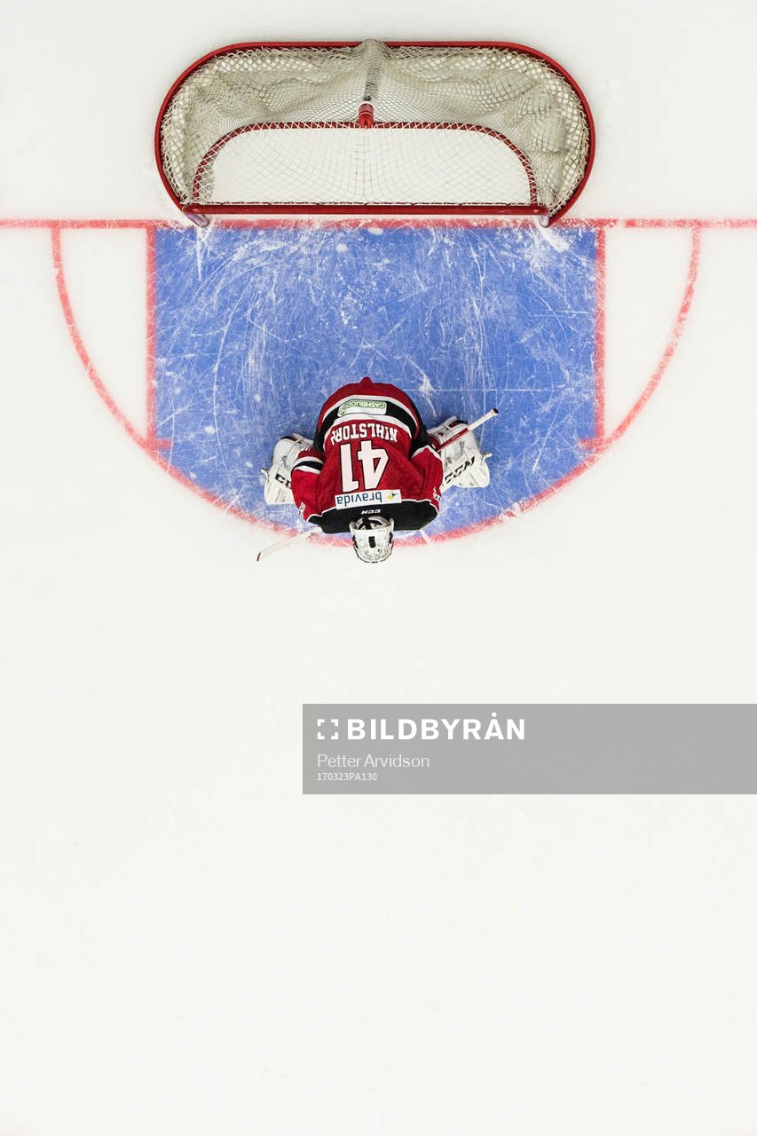 Malmö Redhawks målvakt Cristopher Nihlstorp
