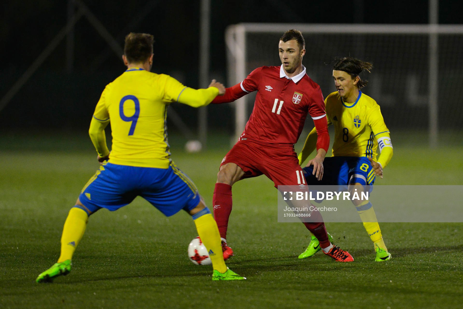 ALEKSANDAR CAVRIC (11 SERBIA) CONTROL THE BALL