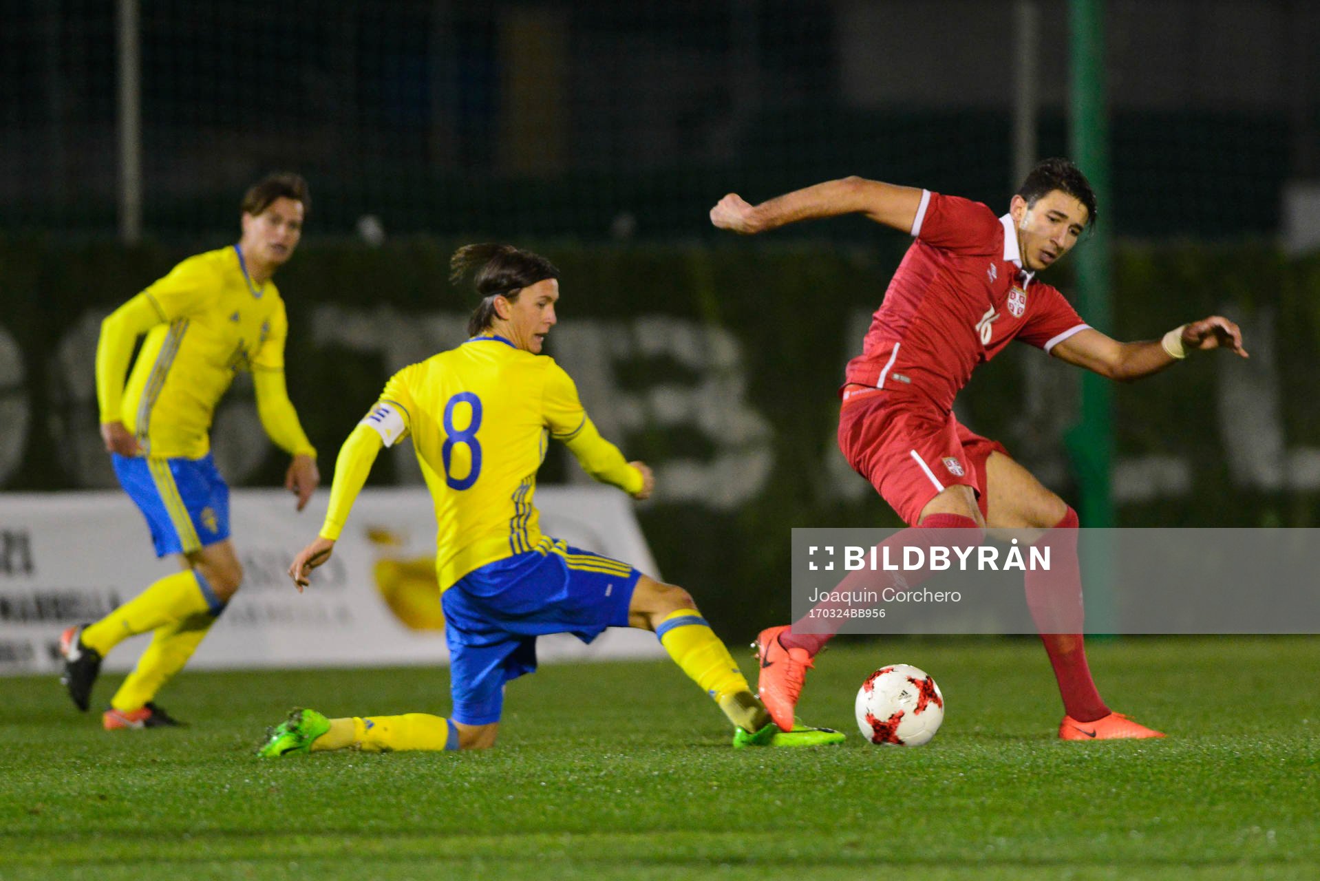 KRISTOFFER OLSSON (8 SWEDEN) TRY TO REMOVE BALL MARKO