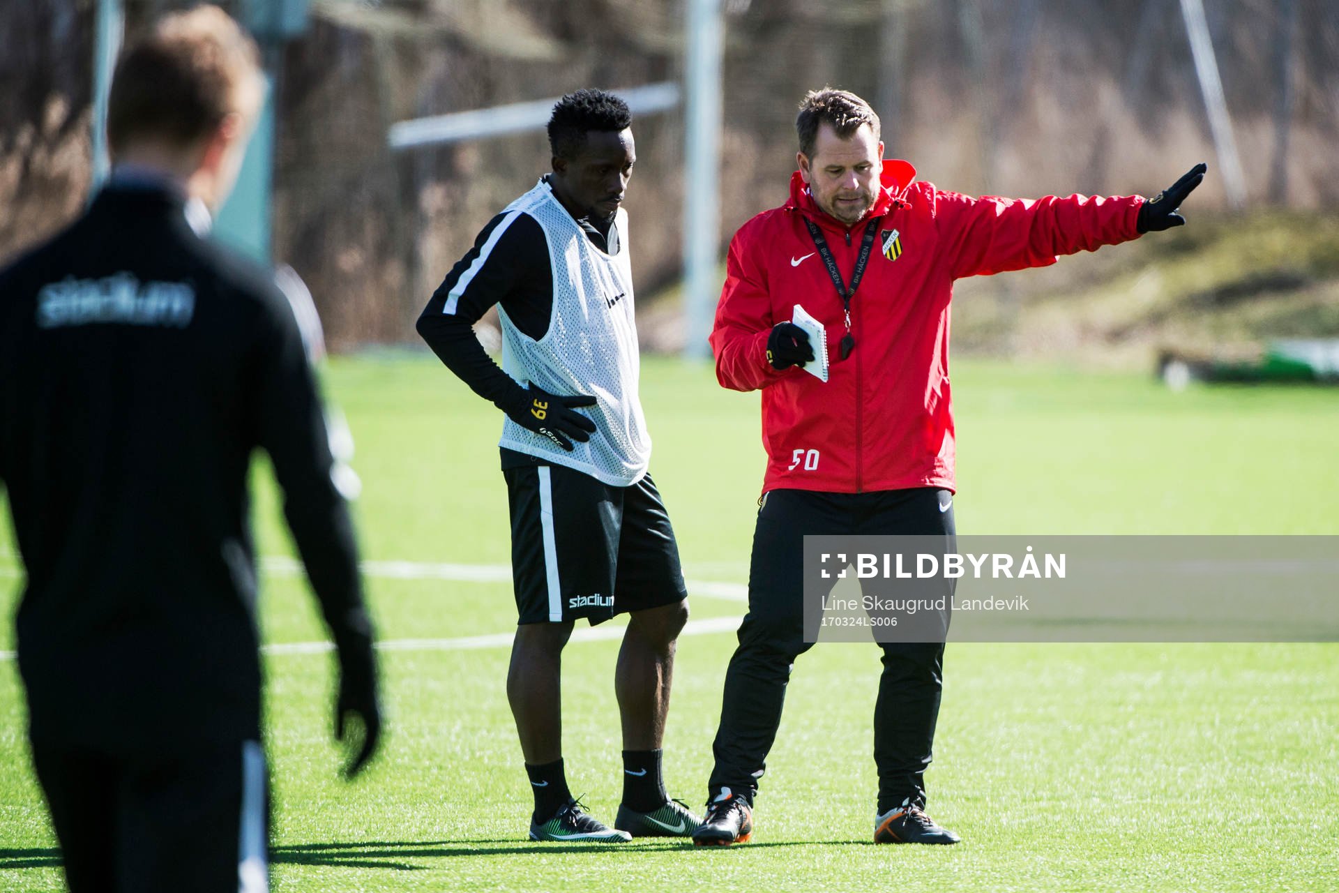 Chisom Egbuchulam och Mikael Stahre