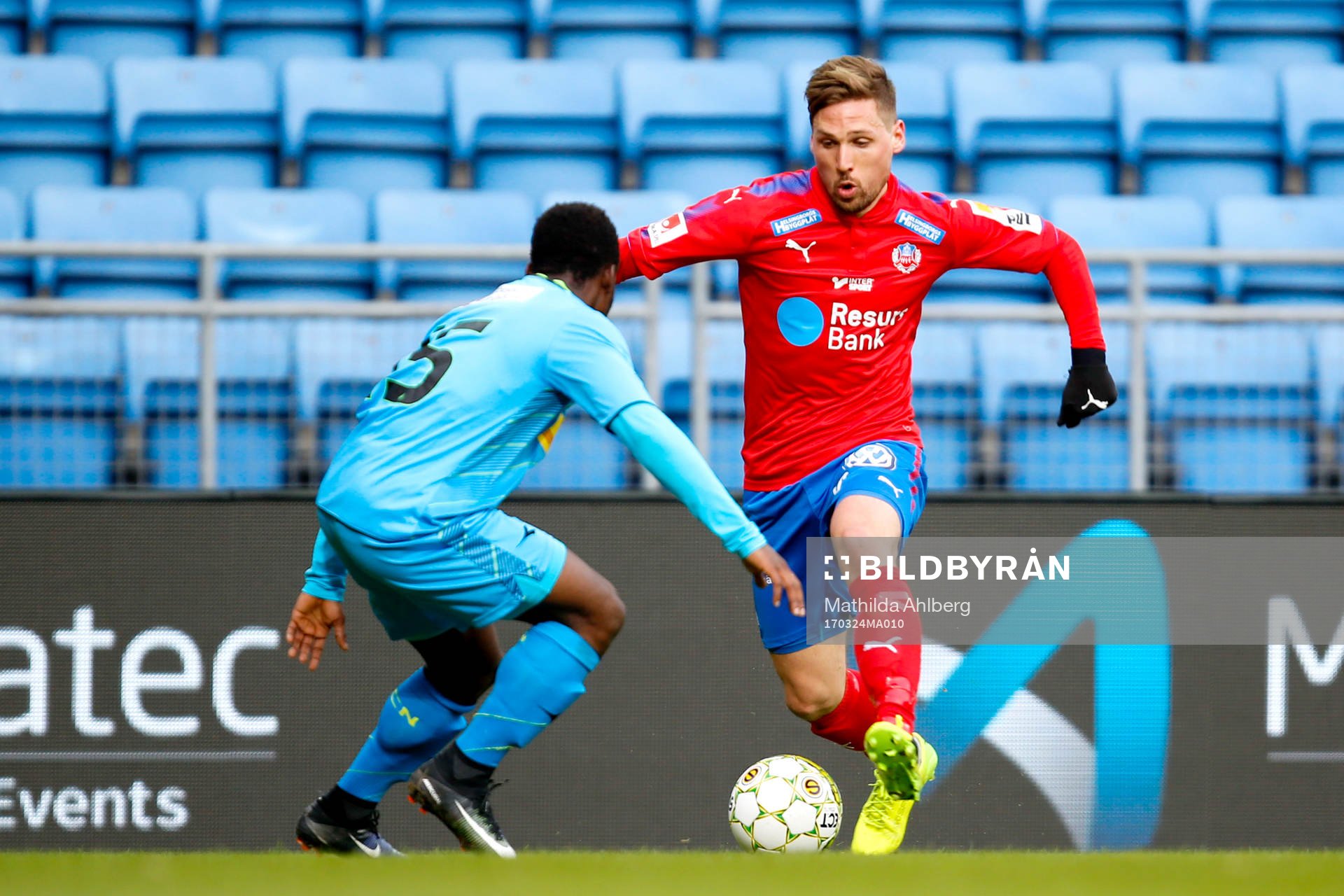 Nordsjällands Marcus Gudmann och Helsingborgs Martin