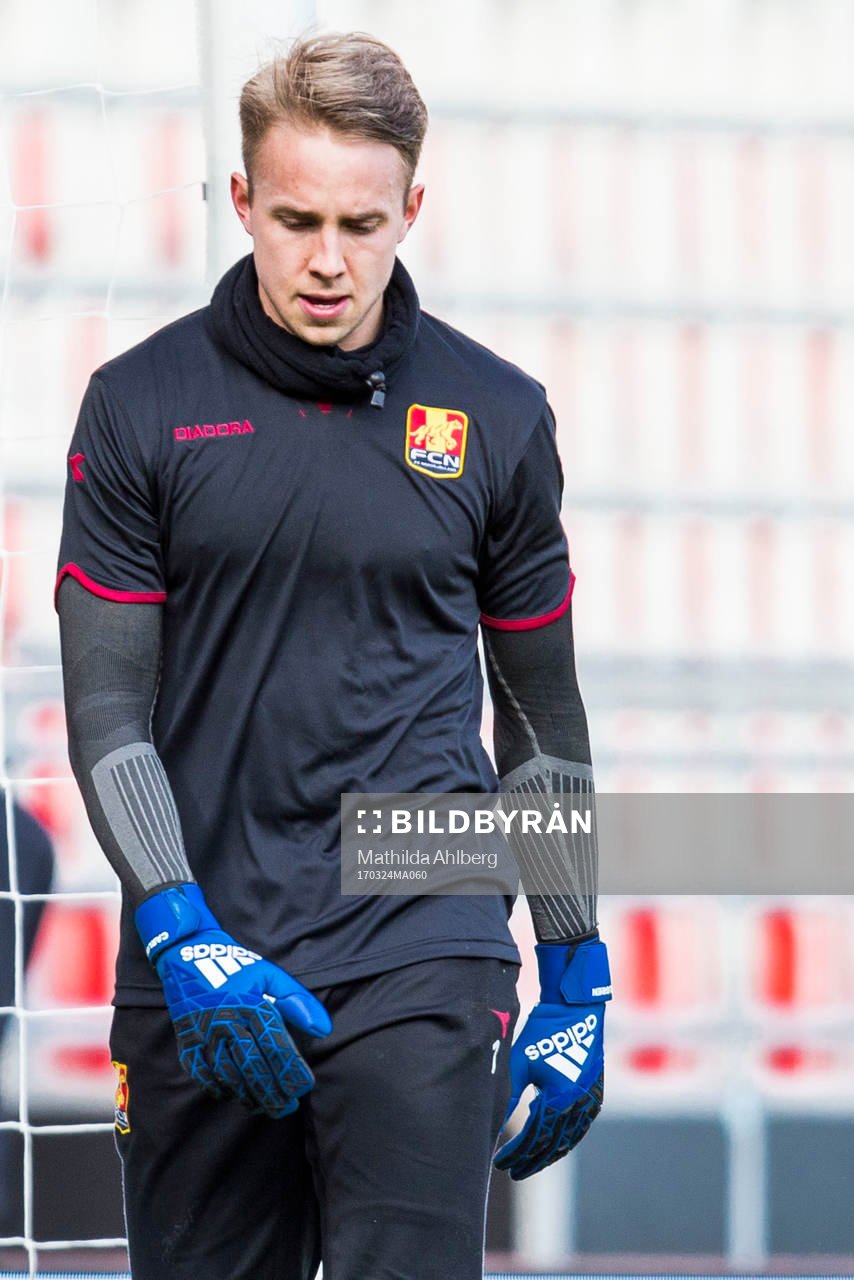 Nordsjällands målvakt Patrik Carlgren