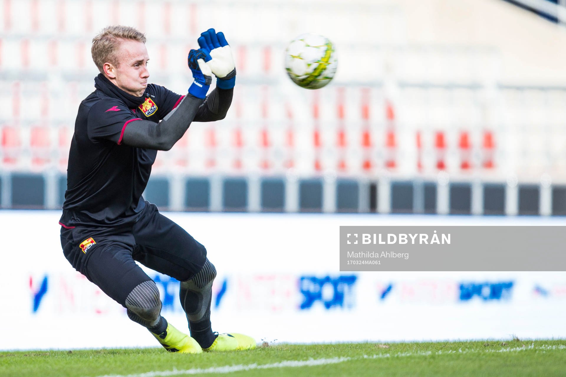 Nordsjällands målvakt Patrik Carlgren