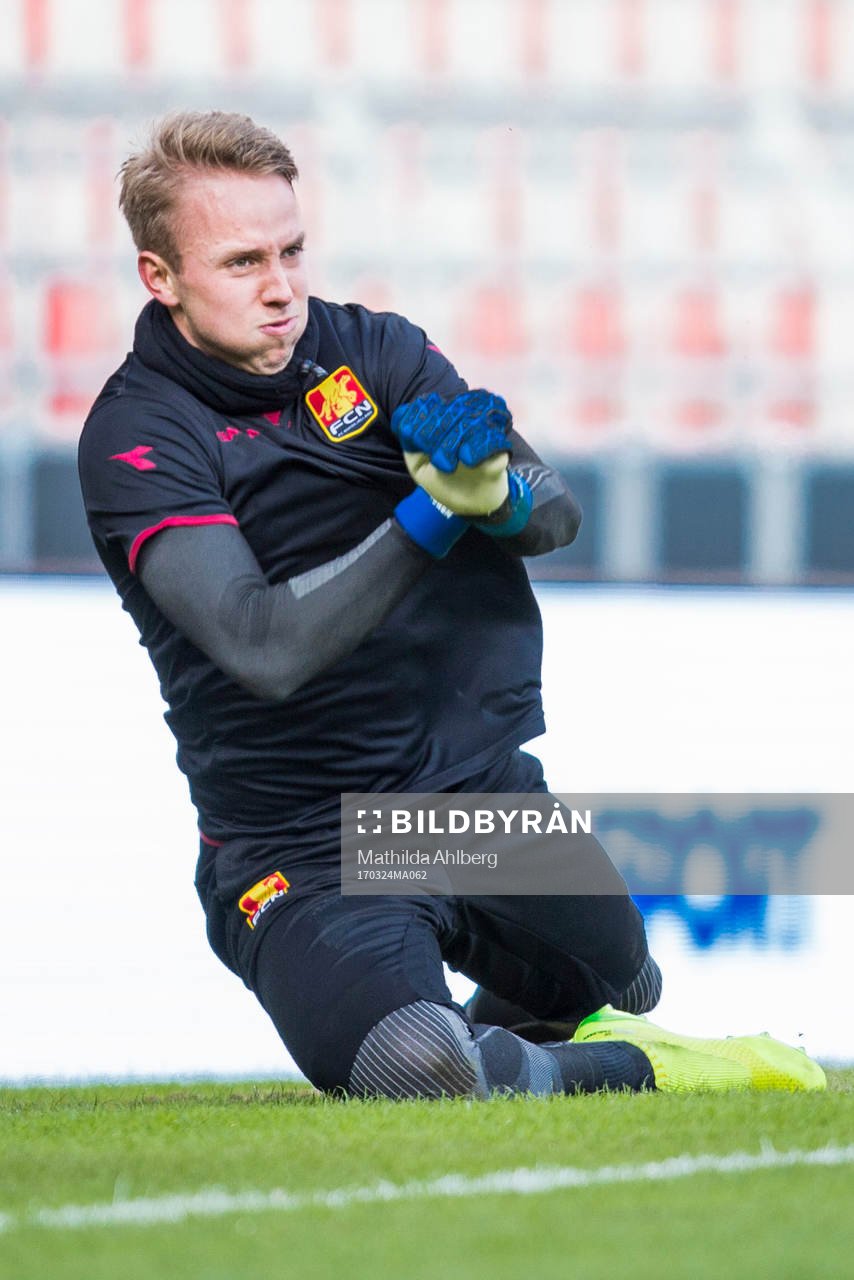 Nordsjällands målvakt Patrik Carlgren