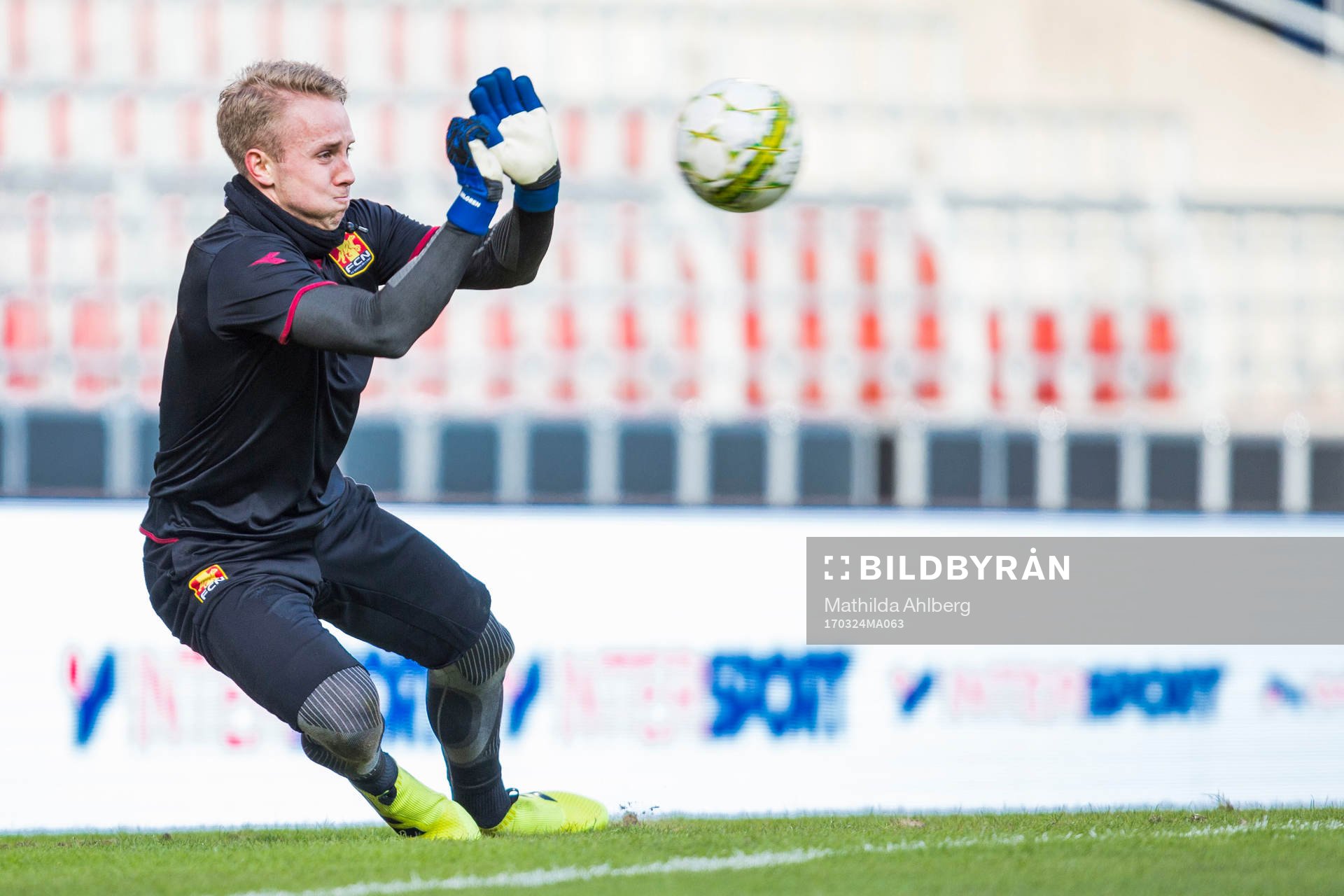 Nordsjällands målvakt Patrik Carlgren