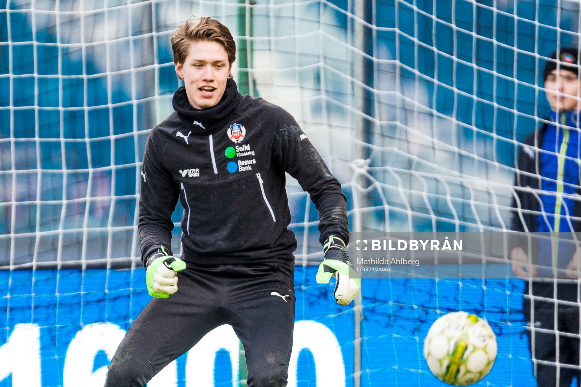 Helsingborgs målvakt Kalle Joelsson