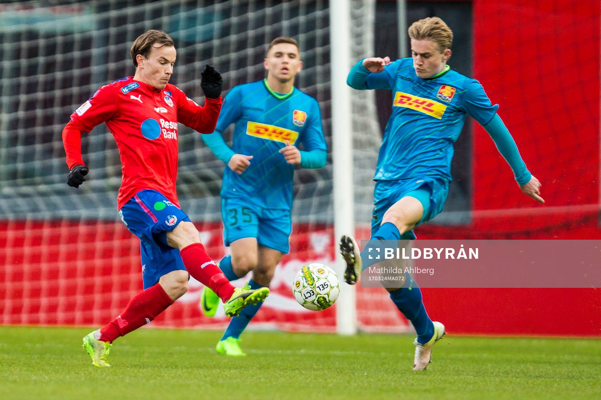 Helsingborgs Anton Wede och Nordsjällands Christian TK