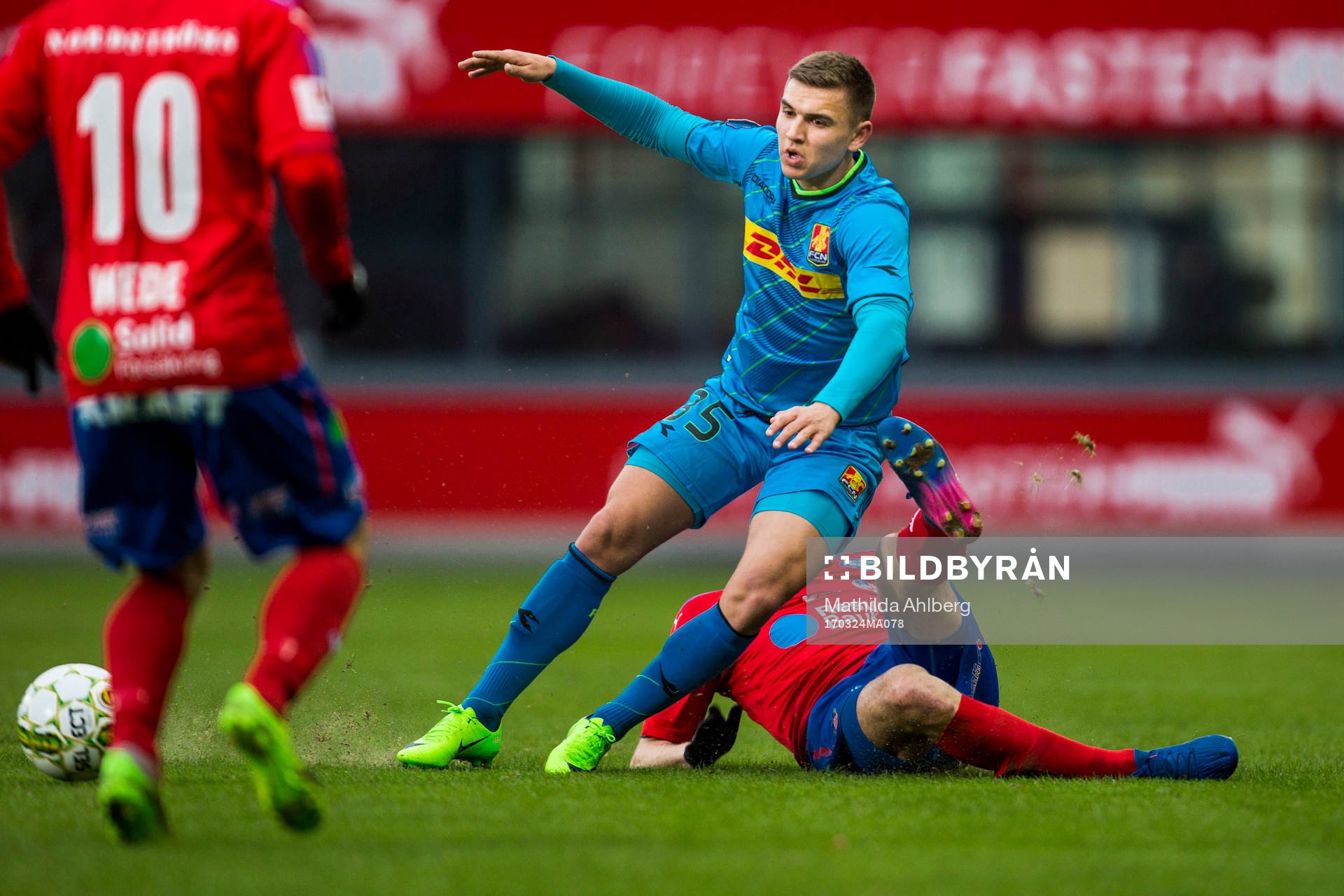 Nordsjällands Jacob Johansson faller